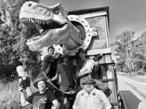 Dinosaurs at Kraken Island